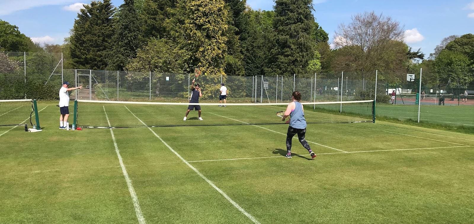 Embrace speed on grass courts