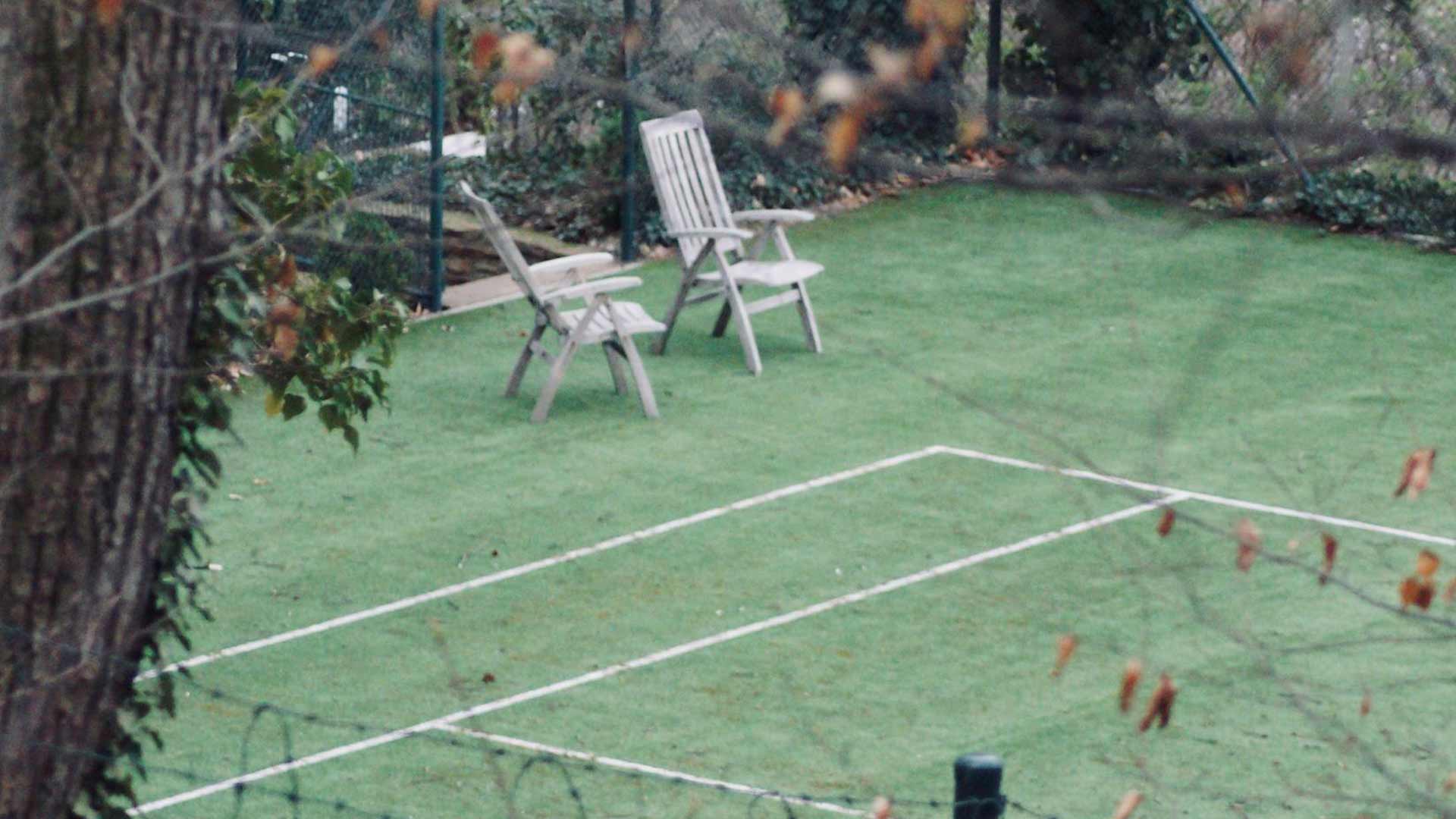 Eco-friendly grass court materials