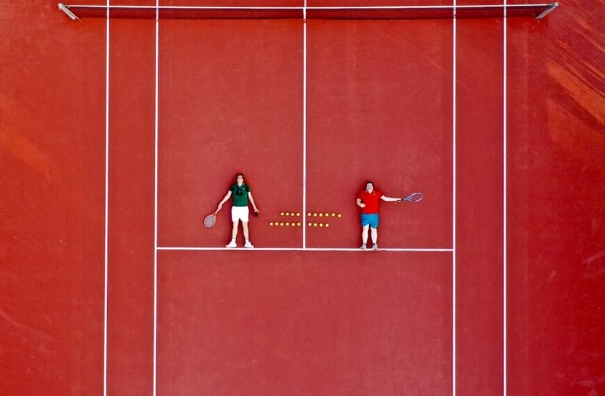 doubles tennis