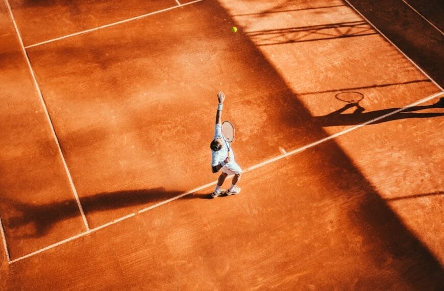 powerful serve